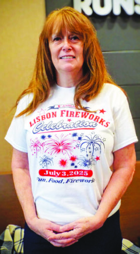Lisbon Fireworks Committee accepted T-shirt designs celebrating America’s 250th